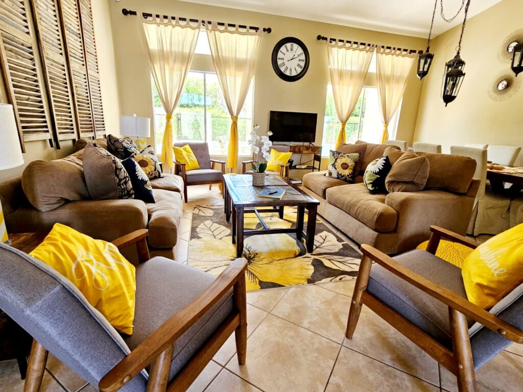 Living room at Renewal Oasis Behavioral Health center in Palm Desert California