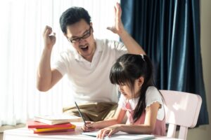 A Narcissistic Father​ Yelling at His Daughter for Not Meeting His Expectations